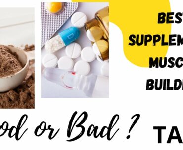 Best SUPPLEMENTS for MUSCLE BUILDING - TAMIL - Watch this before you buy