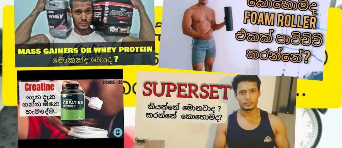 Most valuable 5 videos about Fitness and Supplements.