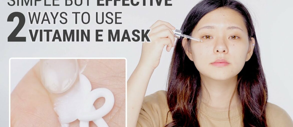 How To Double The Effect of Vitamin C | Klairs Freshly Juiced Vitamin E Mask