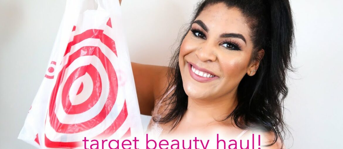 DRUGSTORE BEAUTY TARGET HAUL | queencarlene
