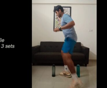 COVID 19 IMMUNITY BUILD UP AT HOME (cardio & strength exercises)