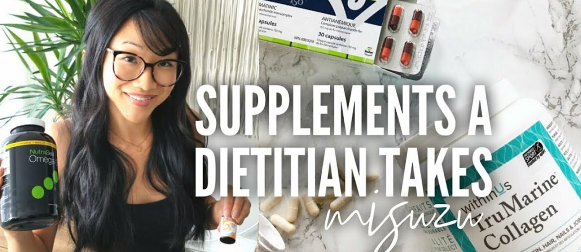 WHAT VITAMIN SUPPLEMENTS DOES A DIETITIAN TAKE? | Misuzu's Supplements