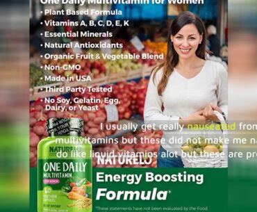 Review Immune Support Multivitamin for Women - Once Daily with Clinically Proven Vitamin C, Vit...