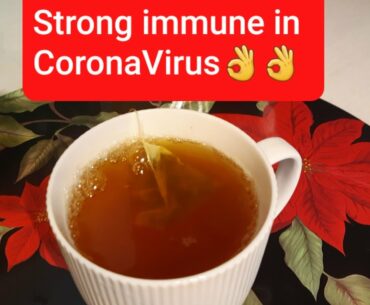 CoronaVirus: Immunity Booster Green Tea Recipe ||  "مناعة قوية" by Food Ally