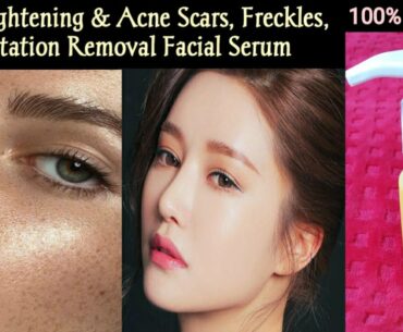 DIY Skin Lightening Night Serum/Get Spotless,Clear Skin/Vitamin C Serum For Bright and Glowing Skin/