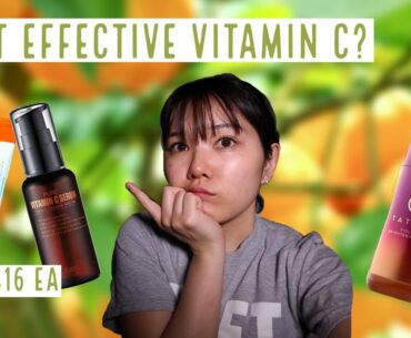 Less is more? Purito Vitamin C Review/Ingredients