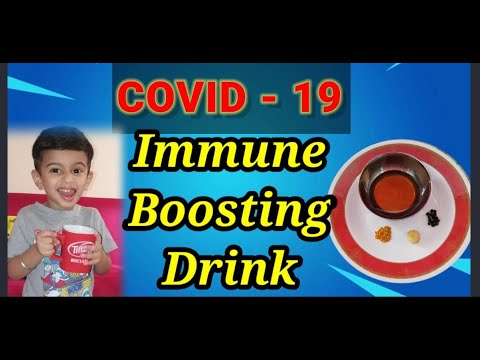 #Covid-19 --- Natural Immune Boosting Drink for Children!!!