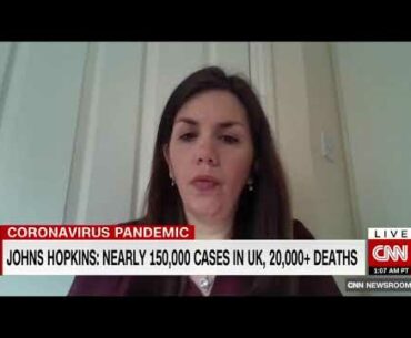 Nisreen Alwan on CNN speaking about Covid-19 immunity