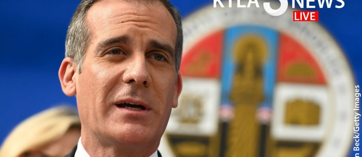 Coronavirus: L.A. Mayor Eric Garcetti provides update on COVID-19 response