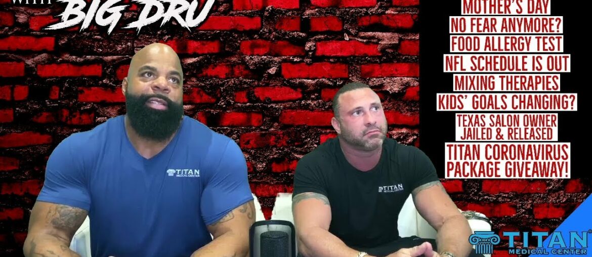 Mothers Day-No fear-NFL schedule-Mixing therapies-Kids goals-Salon owner jailed-Coronavirus Giveaway