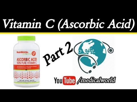 Vitamin C (Ascorbic acid) | Part 2 | Bio Chemistry