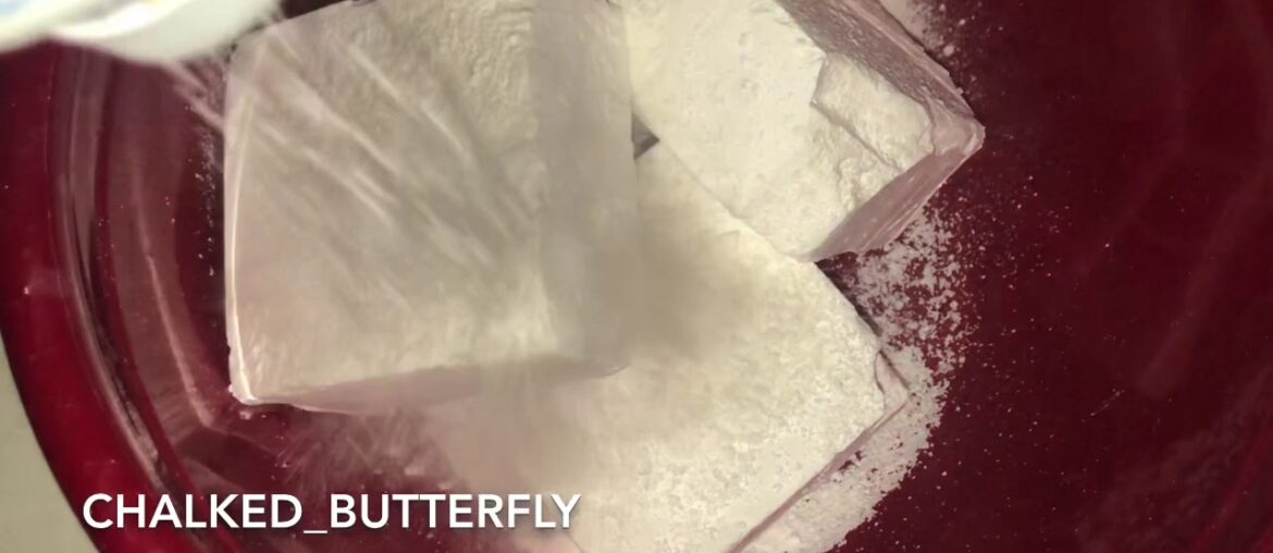 Gym Chalk Crush with cornstarch and baby powder.