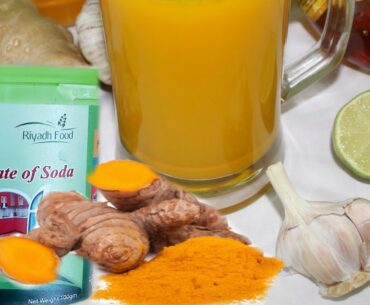 Coronavirus; HerbalTea/Immunity booster/home Remide. BAKING POWDER, TURMERIC AND GARLIC