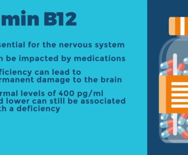 Seniors and Vitamins D and B12