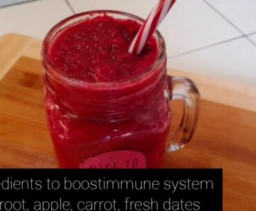 4 INGREDIENTS TO BOOST IMMUNE SYSTEM, ANTIOXIDANTS, ANTI-AGING.