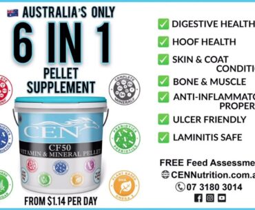 CEN CF50 - Australia's Only 6 In 1 Pellet Supplement