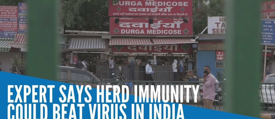 Expert says herd immunity could beat virus in India