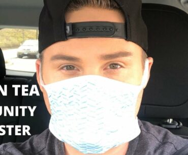 IMMUNE POWER BOOSTING GREEN TEA // FIGHTING COVID19 WITH IMMUNE SYSTEM BOOSTER GREEN HEALTH-TEA