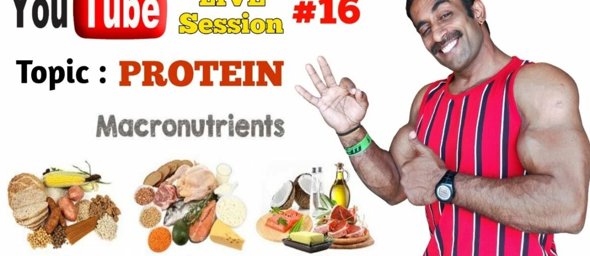 Protein For Weight & Fat Loss || Live Session #16 || Kannada