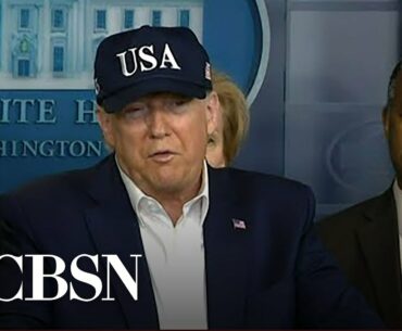 Trump says he took coronavirus test