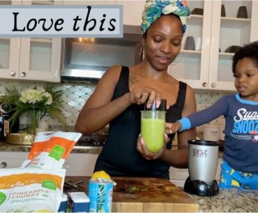 KID FRIENDLY HIGH IMMUNITY SMOOTHIE| INCLUDES VEGGIES, FRUIT, AND   VITAMIN C