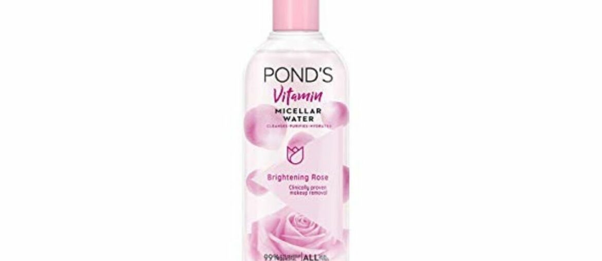 Pond's Vitamin Micellar Water Review || How to remove makeup || The Smiling Beauty
