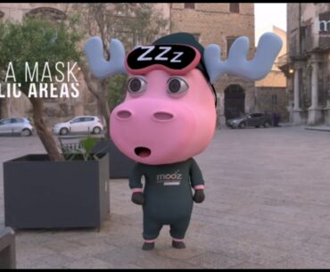 mooZzz COVID-19 Animation : LET'S PROTECT OURSELVES AND OUR FAMILIES.