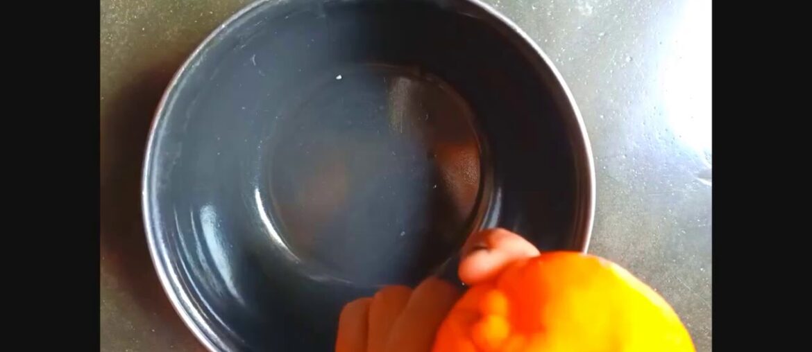 #home #made #vitamin c oil/  Orange oil/ benefits pigments oil/