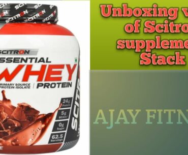 Unboxing video of Scitron Stack