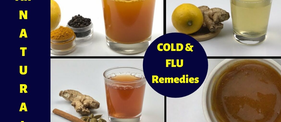 WARD OFF COLD & FLU | 4 TEA RECIPES | Boost Your Immune System Naturally