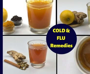 WARD OFF COLD & FLU | 4 TEA RECIPES | Boost Your Immune System Naturally