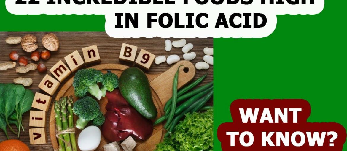 Vtamins. Vitamin B9. 22 Incredible Foods High In Folic Acid