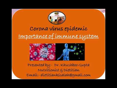 why strong immune system is required to prevent infection? coronavirus epidemic and immunity.