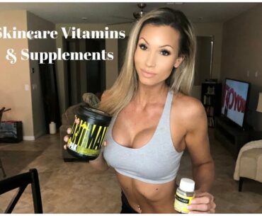 AN ESTHETICIAN'S GUIDE to Skincare Vitamins and Supplements: what I take every day for glowing skin!