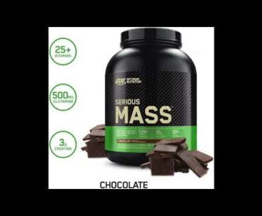 Weight Gainer Protein Powder Optimum Nutrition Serious Mass