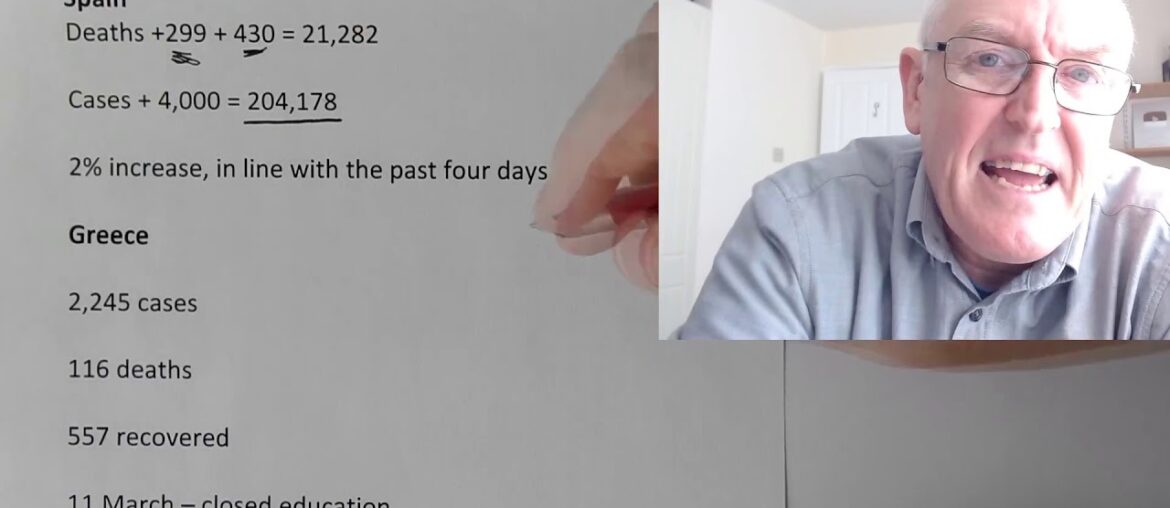 Tuesday 21 April, International Update