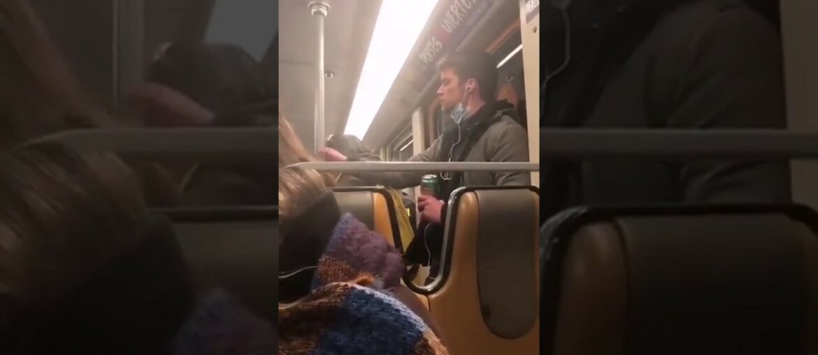#COVID19 - YOUNG MAN SPREADING CORONA VIRUS IN TRAIN | BE CAREFUL EVERYONE