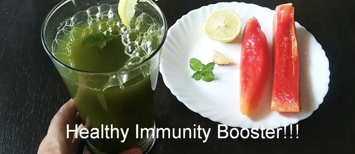 Healthy Immunity Booster Drink you can have in the early morning!!!