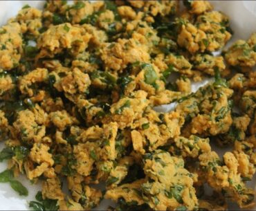 Drumstick/Moringa Leaves/Munagaku -Pakoda/Pakora, leaves are rich in vitamins B,C,A & E & many more.