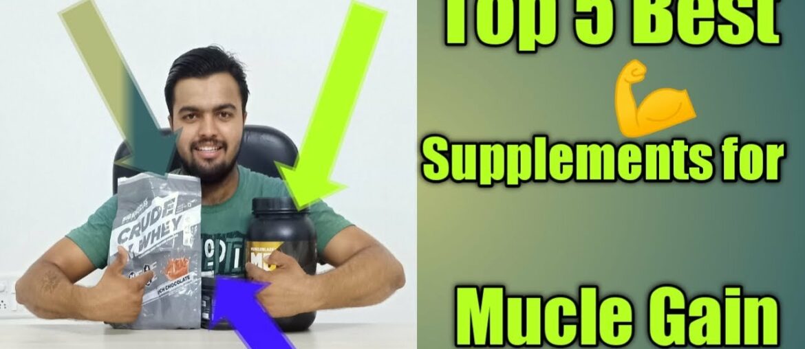 Top 5 Best supplement for mucle gain || No side effects || Best supplement ever