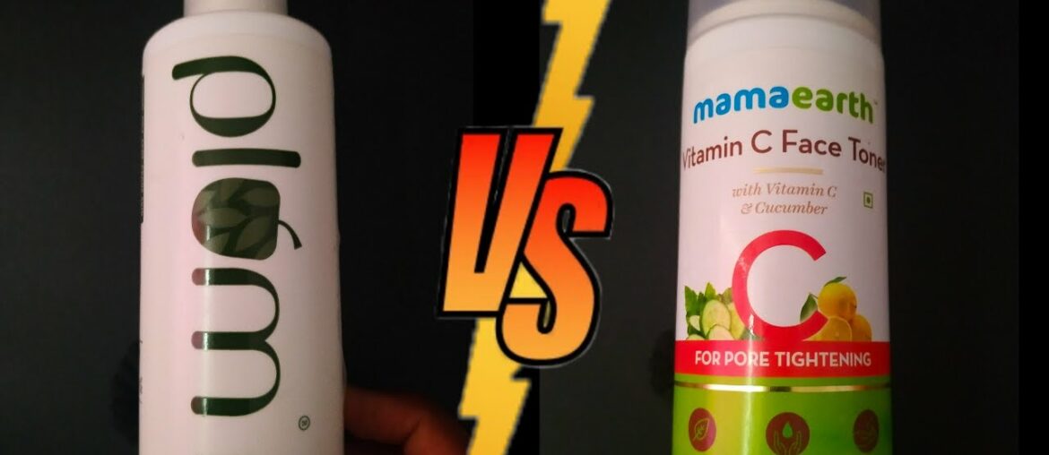 Mamaearth Vitamin C Face Toner VS Plum Green Tea Toner | Mousumi Uncut