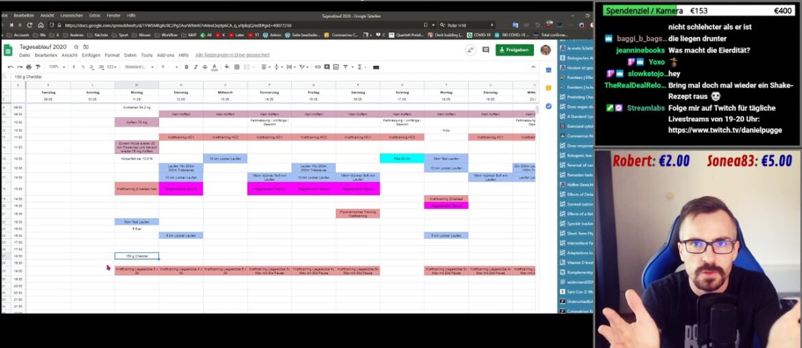 Livestream: Simon Teichmann der Schummler? | Gannikus Vitamin C und Zink?