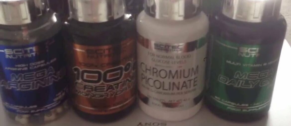 Scitec Nutrition "Creatine,Chromium,Arginine,Vitamin"
