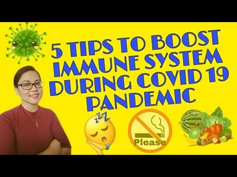 5 TIPS TO BOOST IMMUNE SYSTEM DURING COVID 19 PANDEMIC