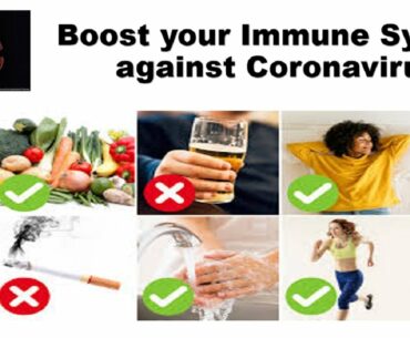 Boost your Immune System against Coronavirus: How to minimize the risk of infection