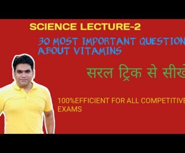 ##Most important question of vitamins##