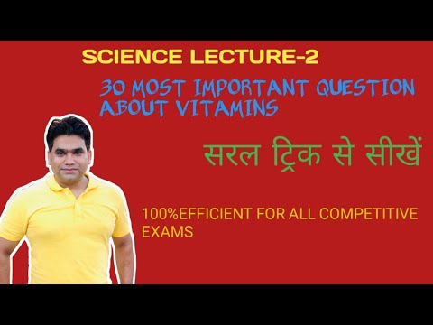 ##Most important question of vitamins##