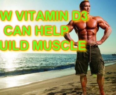 How Vitamin D3 Can Help Build Muscles