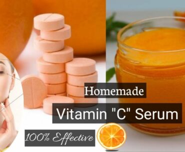 How to make Vitamin C Serum at home for youthful, glowing, spotless skin./ DIY vitamin c serum.