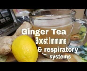Ginger Tea Immunity & Respiratory plus Digestion/Circulation Booster
